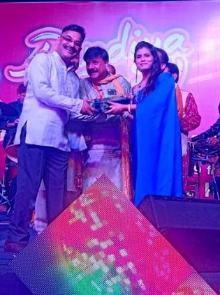 Honoured By “Rotary Club” Dandiya Dhamal 12 Oct 2019