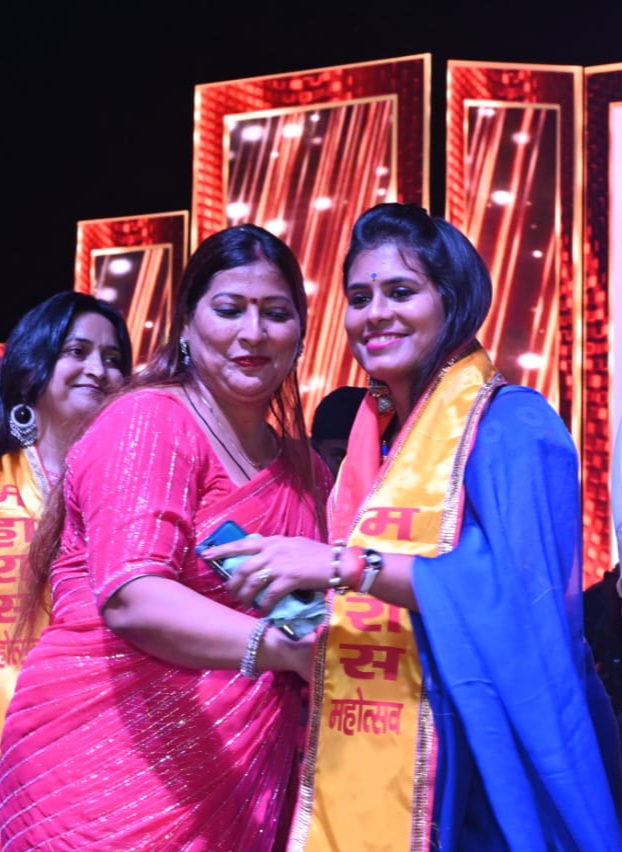 Felicitated by RSF & JWF Dandiya Garbha Night (29 Oct 2023)