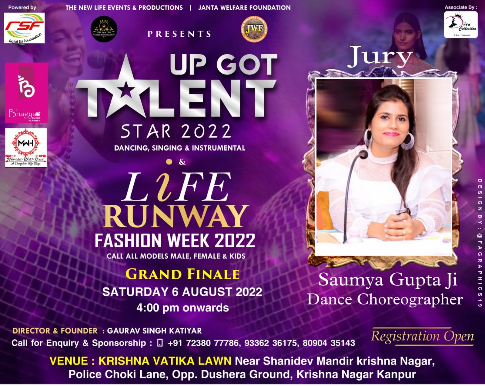 UP Got Talent Star Grand Finale Life Runway Week org. By JWF. (6 Aug 2022)